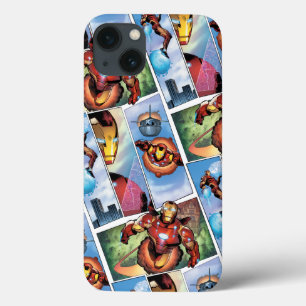 Iron Man Comic Panels iPhone 13 Case
