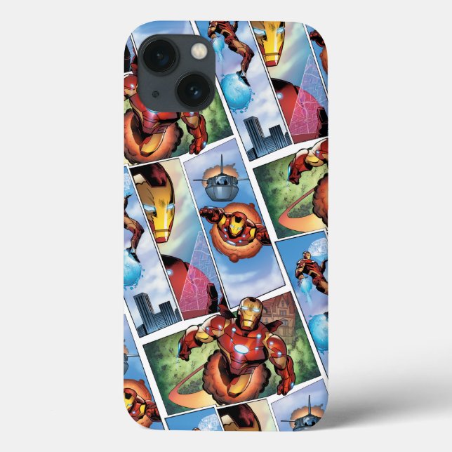 Iron Man Comic Panels Case-Mate iPhone Case (Back)
