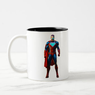 Iron Man - Elemental Heroics Apparel Two-Tone Coffee Mug