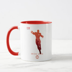 Iron Man Heroic Silhouette Mug