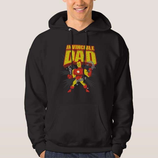 Iron Man | Invincible Dad Hoodie (Front)