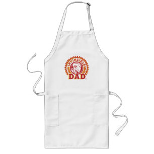 Iron Man   Invincible Dad Logo Long Apron