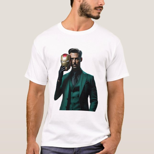 Iron Man never die T-Shirt (Front)