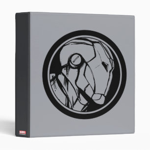 Iron Man Profile Logo Binder