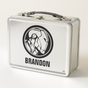 Iron Man Profile Logo Metal Lunch Box
