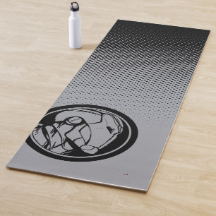 Iron Man Profile Logo Yoga Mat