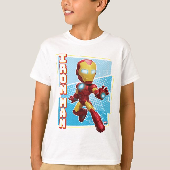 Iron Man Repulsor Gauntlet T-Shirt (Front)