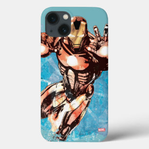Iron Man Watercolor Character Art iPhone 13 Case