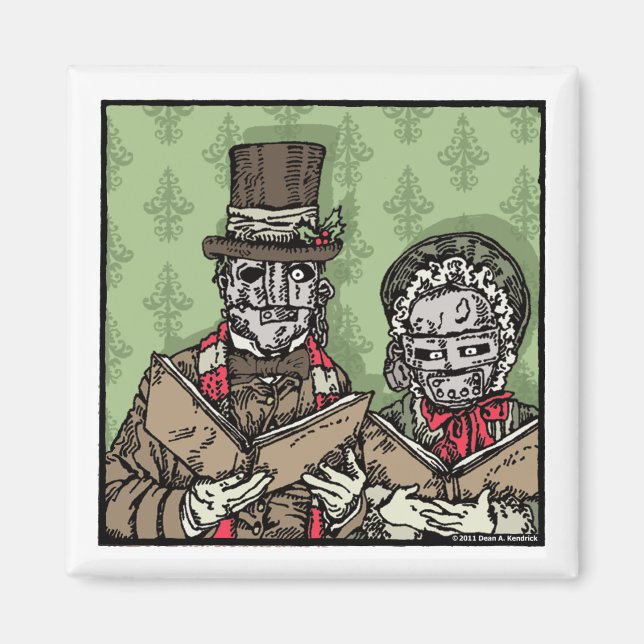 Iron Mask Carolers - Magnet Pop Goth Holiday (Front)
