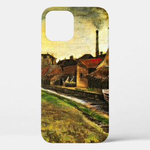 Iron Mill in The Hague by Vincent van Gogh iPhone 12 Case