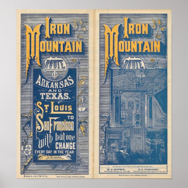 Iron Mountain Route Poster (Front)