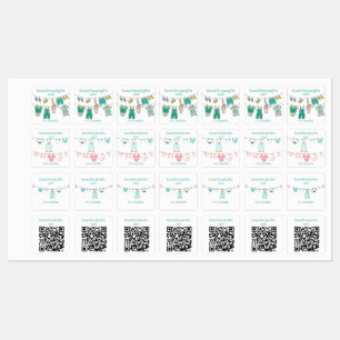 Iron On Business Labels - Baby Clothes