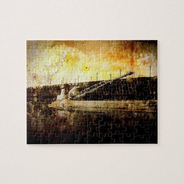 Iron Ore Freighter Jigsaw Puzzle (Horizontal)