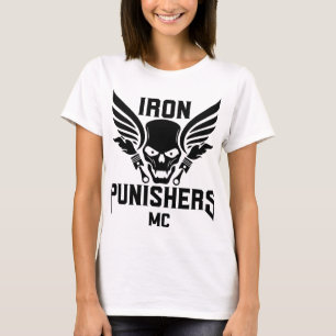 Iron Punishers Logo S-Sleeve T-Shirt Women XL