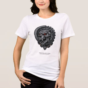 Iron Relentless Hardcore Endurance Gym Mindset Tri-Blend Shirt