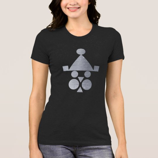 iron santa clause women black tshirt HQH