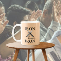 Iron sharpens Iron Knife Christian
