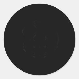 Iron Sharpens Iron Proverbs 27_17 Sword Bible Vers Classic Round Sticker