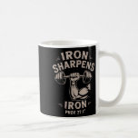Iron Sharpens Iron Youth Christian Workout Gym Wei Coffee Mug<br><div class="desc">Iron Sharpens Iron Youth Christian Workout Gym Weightlifting</div>
