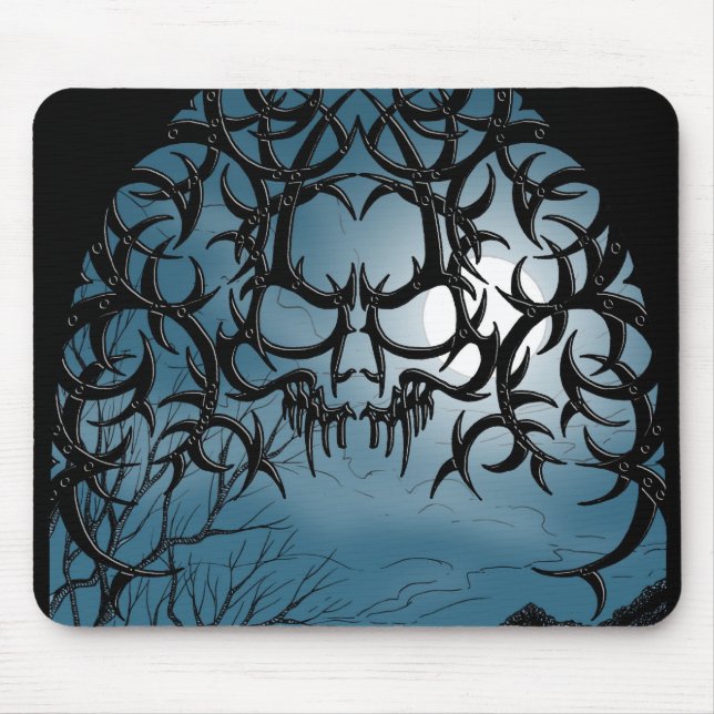 Iron Skull Mousepad (Front)