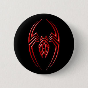 Iron Spider – Red and Black 2 Inch Round Button