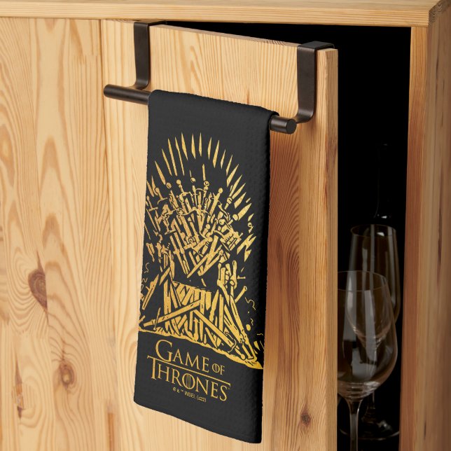 Iron Throne Icon Kitchen Towel (Thirds Fold)