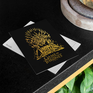Iron Throne Icon Postcard