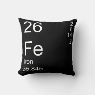 Iron Throw Pillow