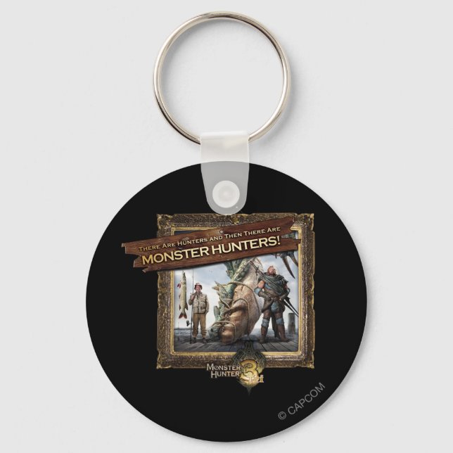 Ironbeard McCullough and Fisherman Keychain (Front)