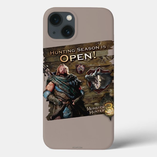 Ironbeard McCullough, Hunting season is open! Case-Mate iPhone Case (Back)