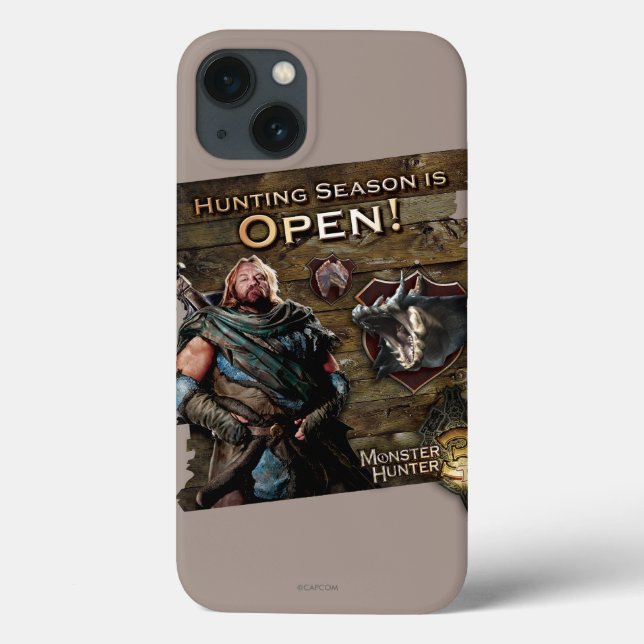 Ironbeard McCullough, Hunting season is open! Case-Mate iPhone Case (Back)