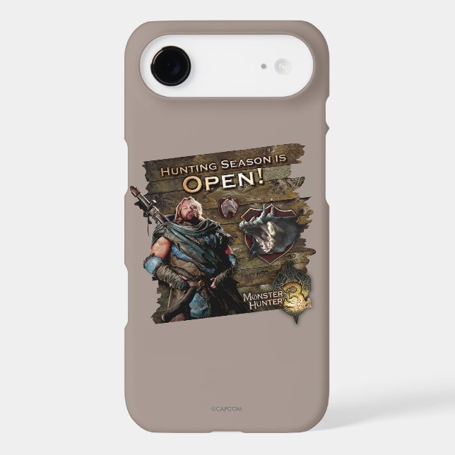 Ironbeard McCullough, Hunting season is open! Case-Mate iPhone Case (Back)