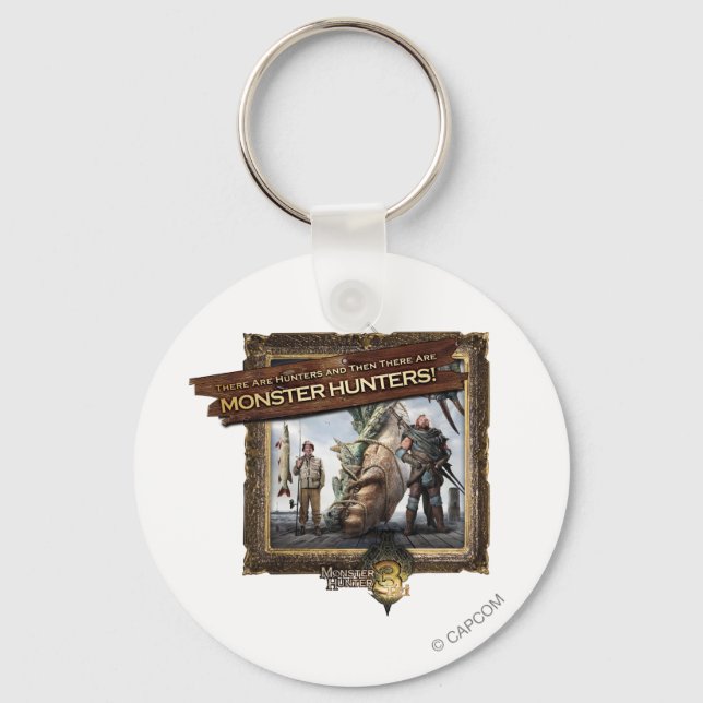 Ironbeard McCullough, There are Hunters, and then Keychain (Front)