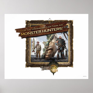 Ironbeard McCullough, There are Hunters, and then Poster