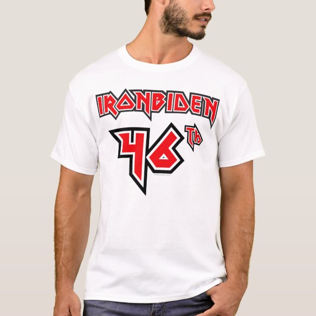 Ironbiden 46ème Président Du T-shirt USA (Devant)