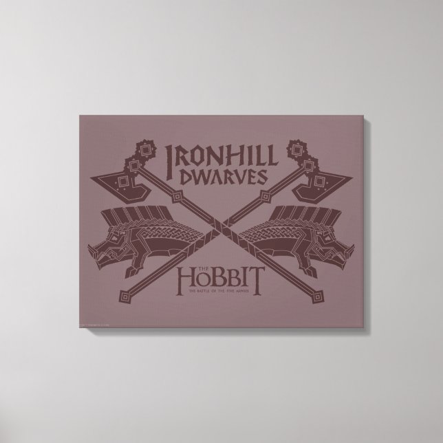 Ironhill Dwarves Movie Icon Canvas Print (Front)
