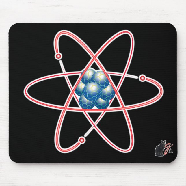 Ironic Atomic Mouse Pad (Front)