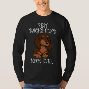 Ironic Dog Funny Dachshund Illustration T-Shirt