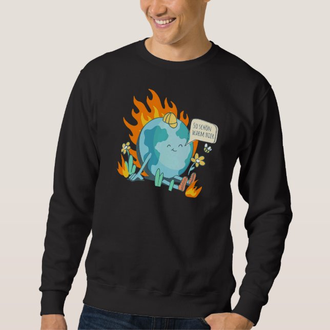 Ironic German Climate Change Statement This Is Fin Sweatshirt (Front)