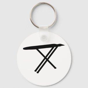 ironing board icon keychain