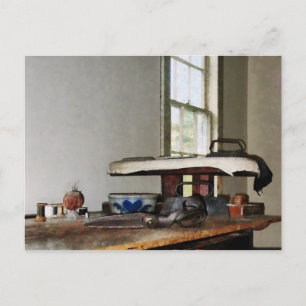 Ironing Day Postcard