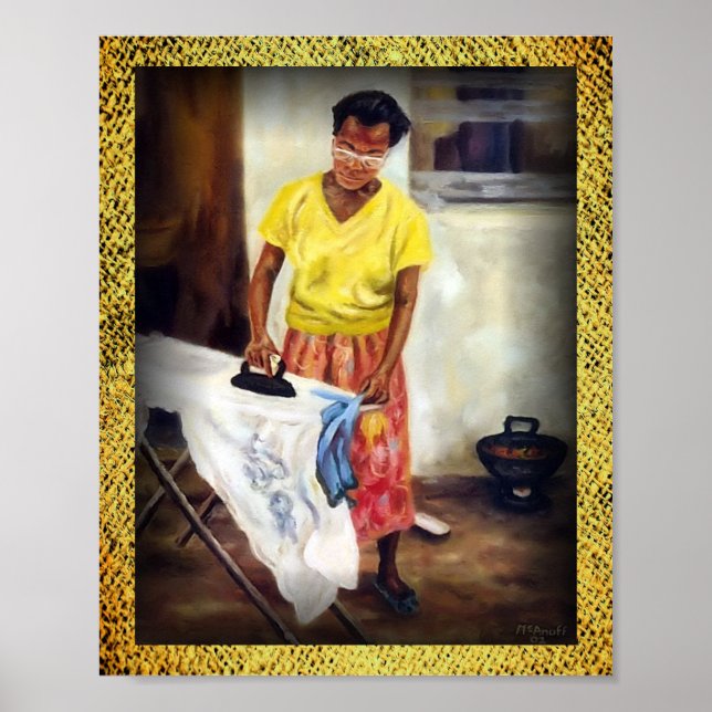 'Ironing Day' Poster (Front)