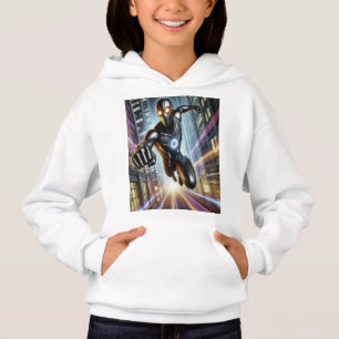 Ironman Futuristic City Rush Hoodie – Neon Hero