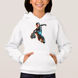 Ironman Futuristic City Rush Hoodie – Neon Hero
