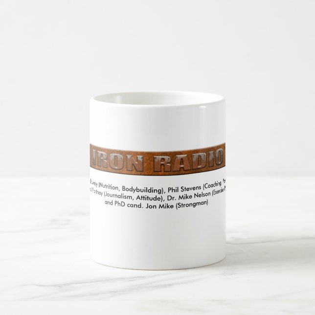 IronRadio.org co-hosts mug (Center)
