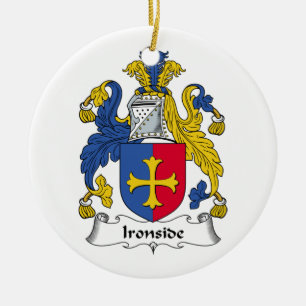 Ironside Family Crest Ceramic Ornament