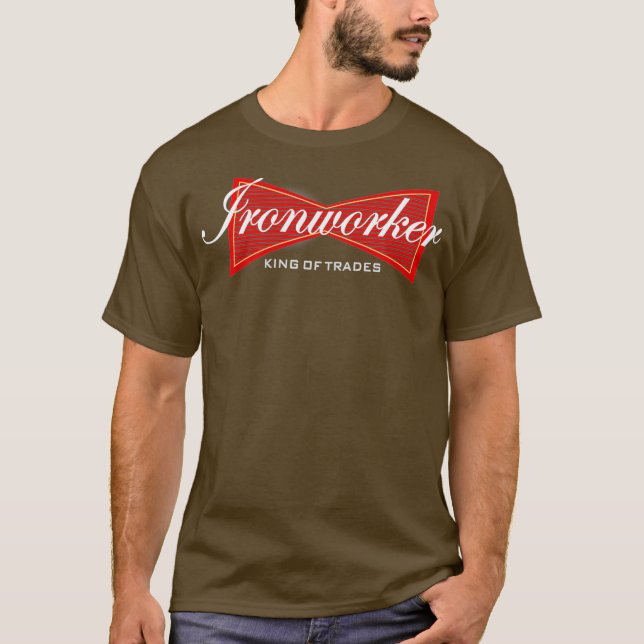 Ironworker  Funny Ironworkers Union Tee Shirt (Front)