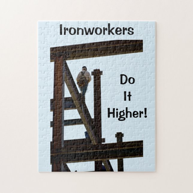 Ironworker Puzzle (Vertical)
