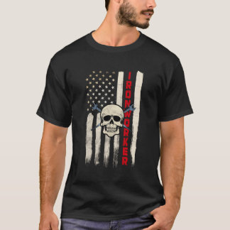 Ironworker Shirts Union Gift Design On Back Of Clo