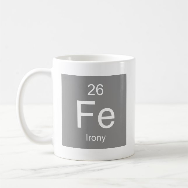 Irony Element Coffee Mug (Left)